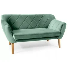 Sofa Karo 2 Velvet dark green